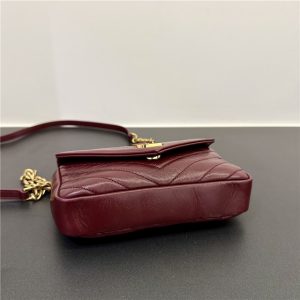 College Mini Chain Bag 779430 Deep Hot Wine-4.jpg