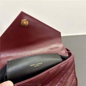 College Mini Chain Bag 779430 Deep Hot Wine-9.jpg