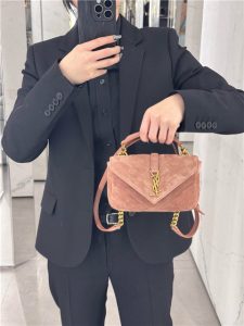 College Mini Chain Bag 779430 Pink Sude-11.jpg