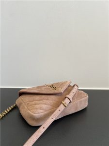 College Mini Chain Bag 779430 Pink Sude-5.jpg
