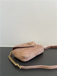 College Mini Chain Bag 779430 Pink Sude-6.jpg
