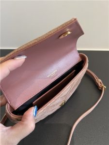 College Mini Chain Bag 779430 Pink Sude-8.jpg