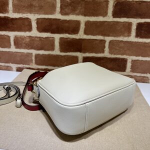 Gucci Diana Large Shoulder Bag White Leather 746245-4