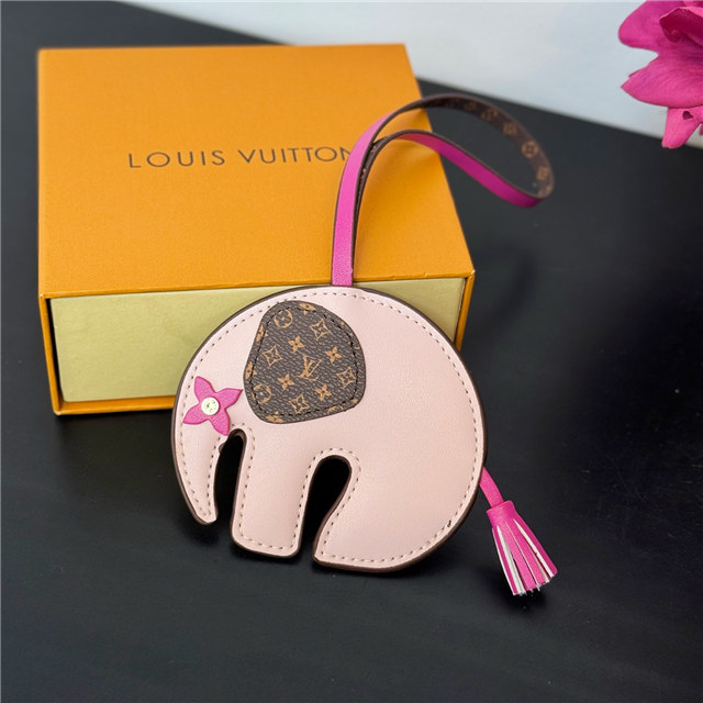 LV Elephant Bag Charm M02325 Pink
