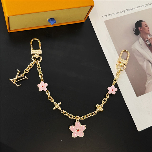 LV x TM Cherry Blossom Bag Chain M02540