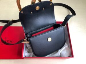 Valentino Garavani Supervee Crossbody Bag | Small, Black Leather-9