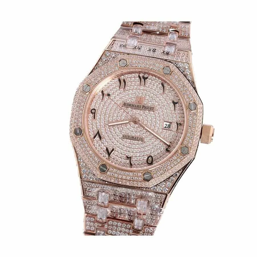 Audemars Piguet Royal Oak Iced Out Rose Gold 2.webp