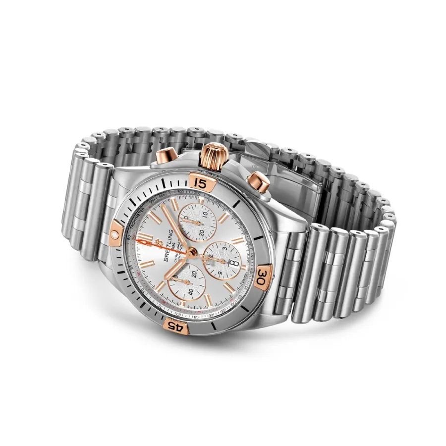 Breitling White Dial Silver 2.webp