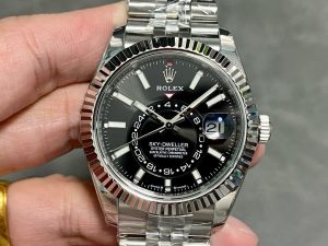 Rolex Sky-Dweller 326934 Black Dial Jubilee Super Clone