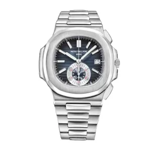 Patek Nautilus Blue Silver 1.webp