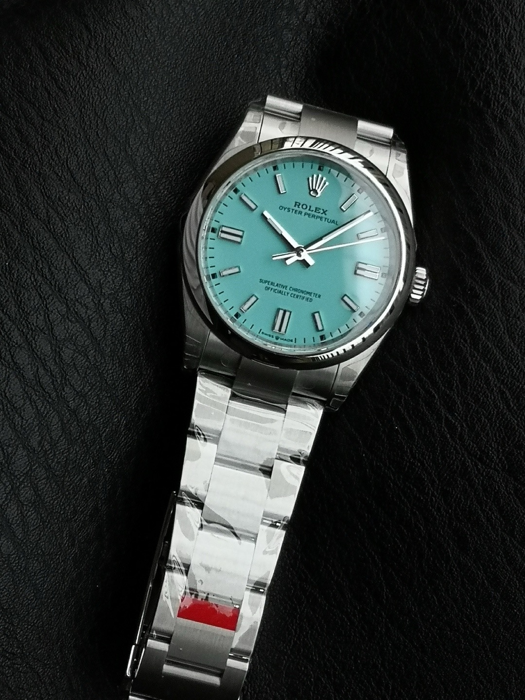 Rolex Oyster Perpetual Aqua Dial 126000-36mm-2