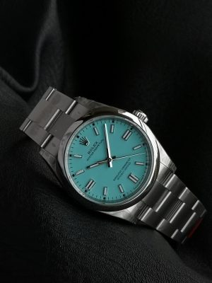 Rolex Oyster Perpetual Aqua Dial 126000-36mm-4