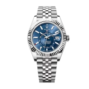 Rolex Sky-Dweller Blue Dial Stainless Steel 336934 Jubilee 1.webp