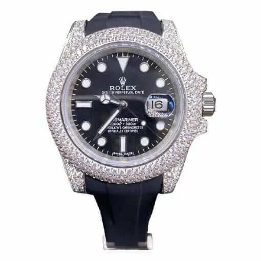 Rolex Submariner 116336 Black Dial Diamond Bezel 1.webp