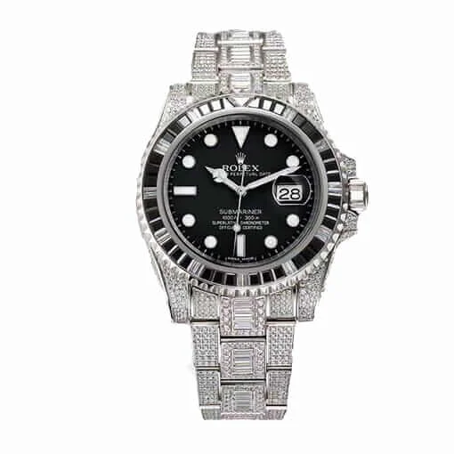 Rolex Submariner 116610LN-97200 Iced Out Watch 1.webp
