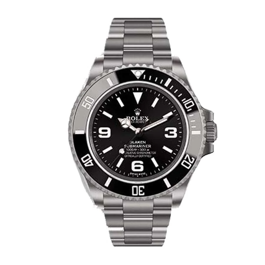 Rolex Submariner 6190 Blaken Black Dial 1.webp