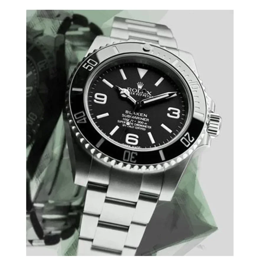 Rolex Submariner 6190 Blaken Black Dial 2.webp