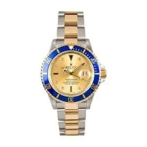 Rolex Submariner Serti Two Tone Stainless Steel Gold Diamond 16613 1.webp