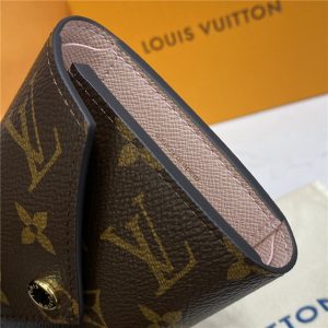 Victorine Wallet M62360 Rose Ballerine-4