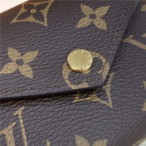 Victorine Wallet M62360 Rose Ballerine-5