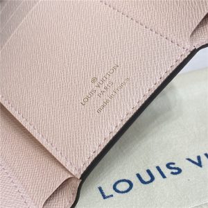 Victorine Wallet M62360 Rose Ballerine-7