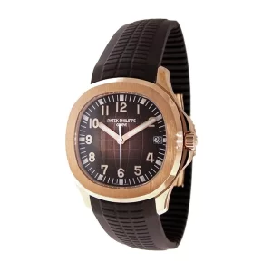 Patek Philippe Gold Brown Strap  