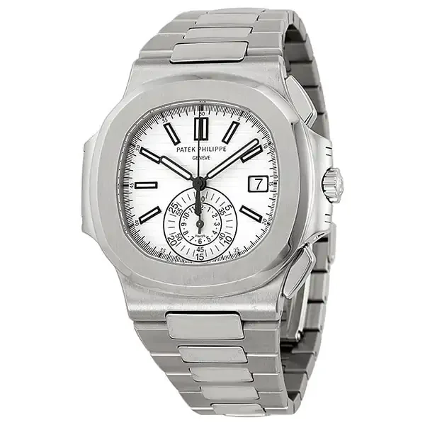 Patek Philippe Nautilus Chronograph White Gold 59801A-019