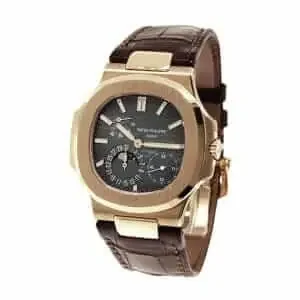 Patek Philippe Nautilus Gold Leather