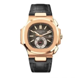 Patek Philippe Nautilus Rose Leather  