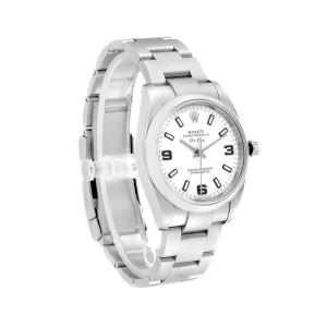 Rolex Air King Stainless Steel White Dial 114200  