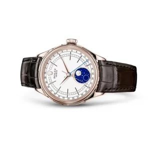 Rolex Cellini Moonphase White Dial New 50535-0002  