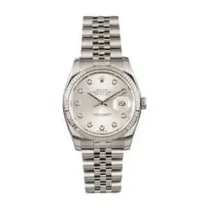 Rolex Datejust 116234-0084 Silver Dial