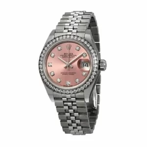 Rolex Datejust 126234 Diamond Bezel Pink Dial  