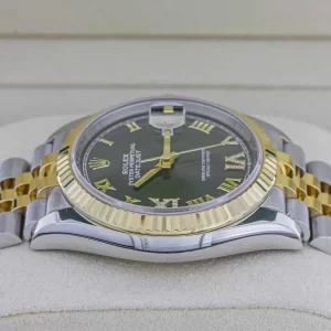 Rolex Datejust 126283RBR Green Roman Dial  