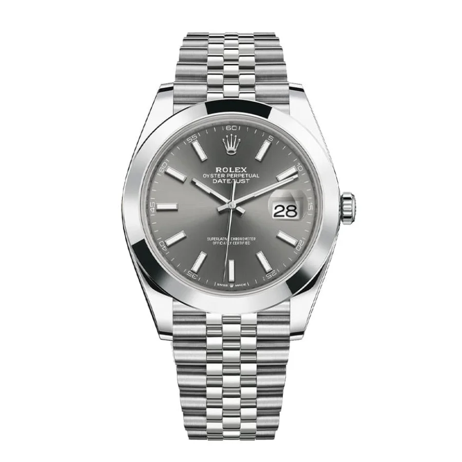 Rolex Datejust 126300 Stainless Steel Grey Dial