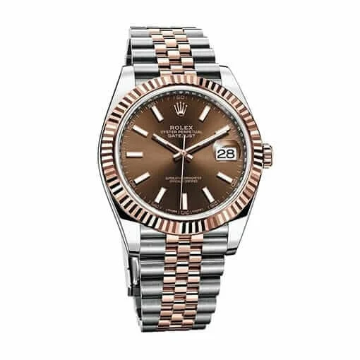 Rolex Datejust 126331 Everose Gold Automatic Chocolate Dial Jubilee