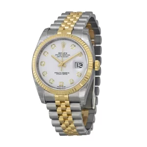 Rolex Datejust 16233 Steel Gold Mother of Pearl  