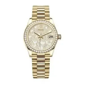 Rolex Datejust 278288RBR Diamond Mother Pearl Butterfly Dial