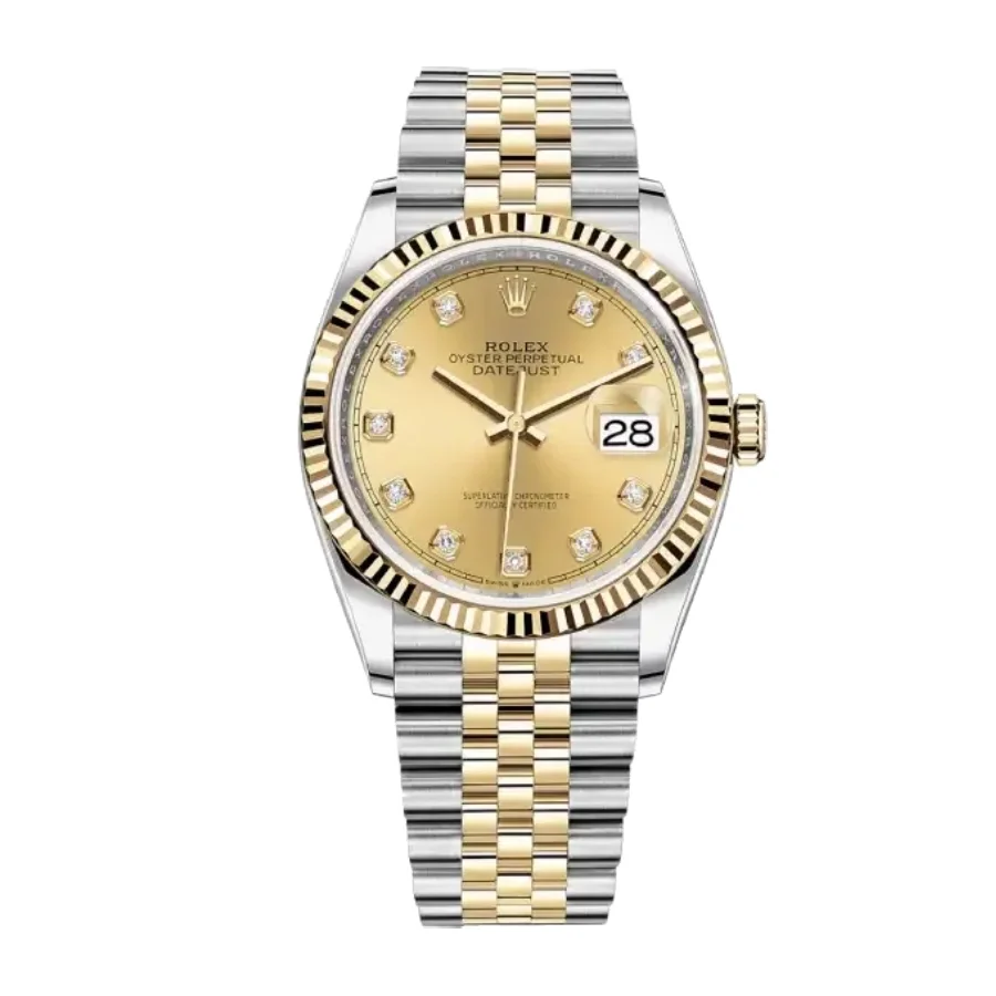 Rolex Datejust 36 Gold 126233 Jubilee