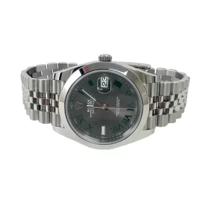 Rolex Datejust II Perpetual Grey Roman Dial 126300Jubilee  