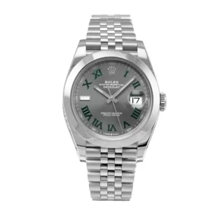 Rolex Datejust II Perpetual Grey Roman Dial 126300Jubilee  