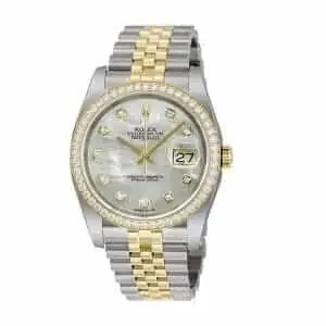 Rolex Datejust Mother Of Pearl 116243 Jubilee