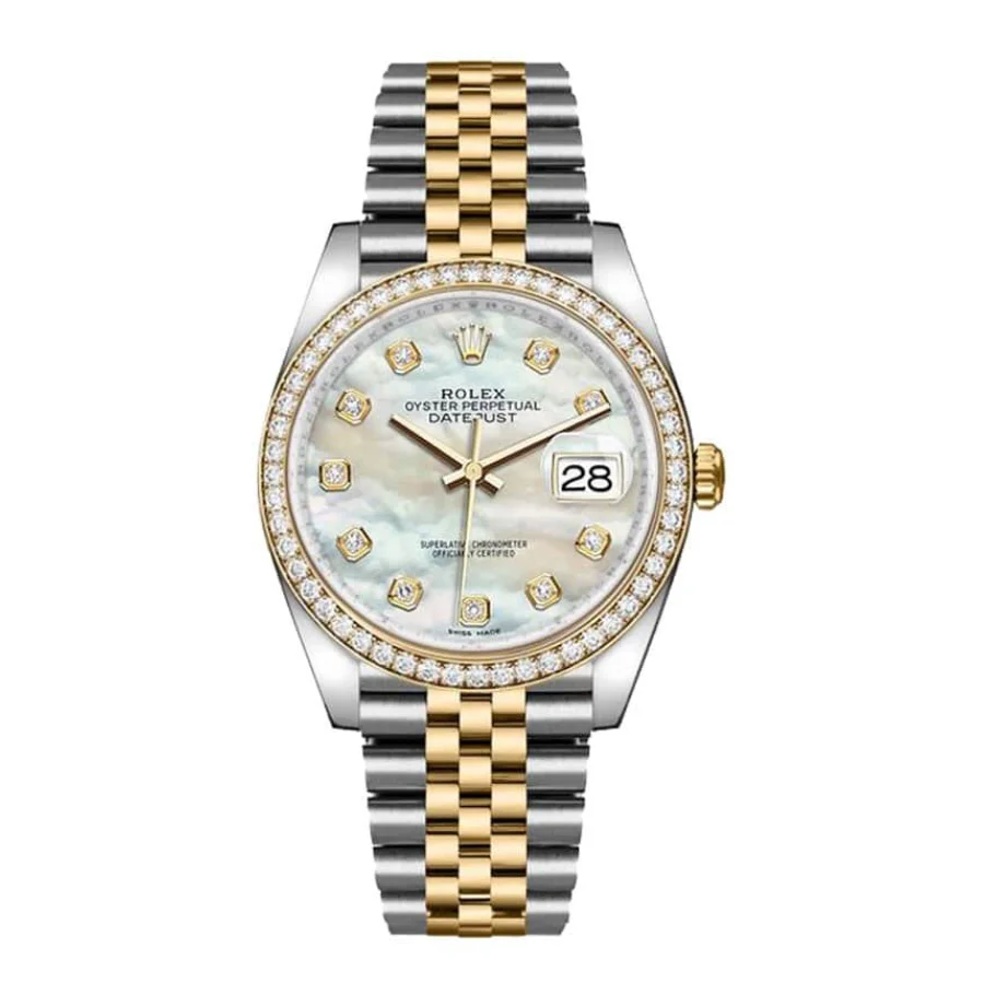 Rolex Datejust Mother Of Pearl 116243 Jubilee