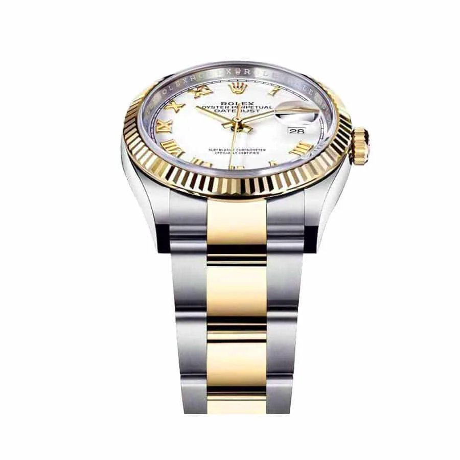 Rolex Datejust White Roman