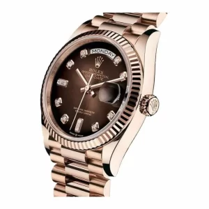 Rolex Day-Date 128235-0037 Brown Ombre Dial  