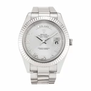 Rolex Day-Date 218239-0041 V6 White Roman Dial  
