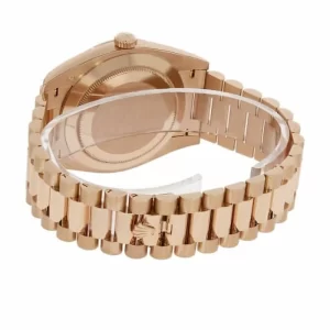 Rolex Day-Date 228235 AR Rose Gold Wrapped Rhodium Dial  