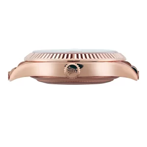 Rolex Day-Date 228345RBR Chocolate Dial Diamond Bezel  