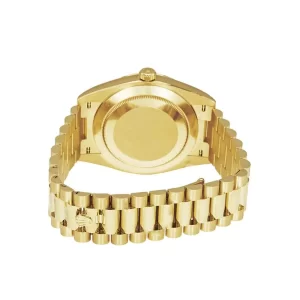 Rolex Day-Date 228398TBR Yellow Gold & Diamonds Black Dial  