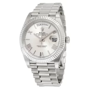Rolex Day-Date II 218239 Grey Roman Dial  